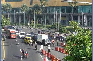 pantauan cctv bundaran waru