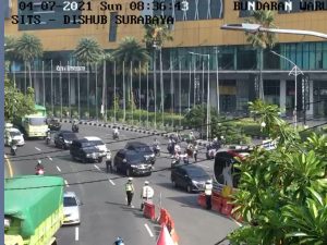 pantauan cctv bundaran waru