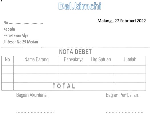 Nota debit