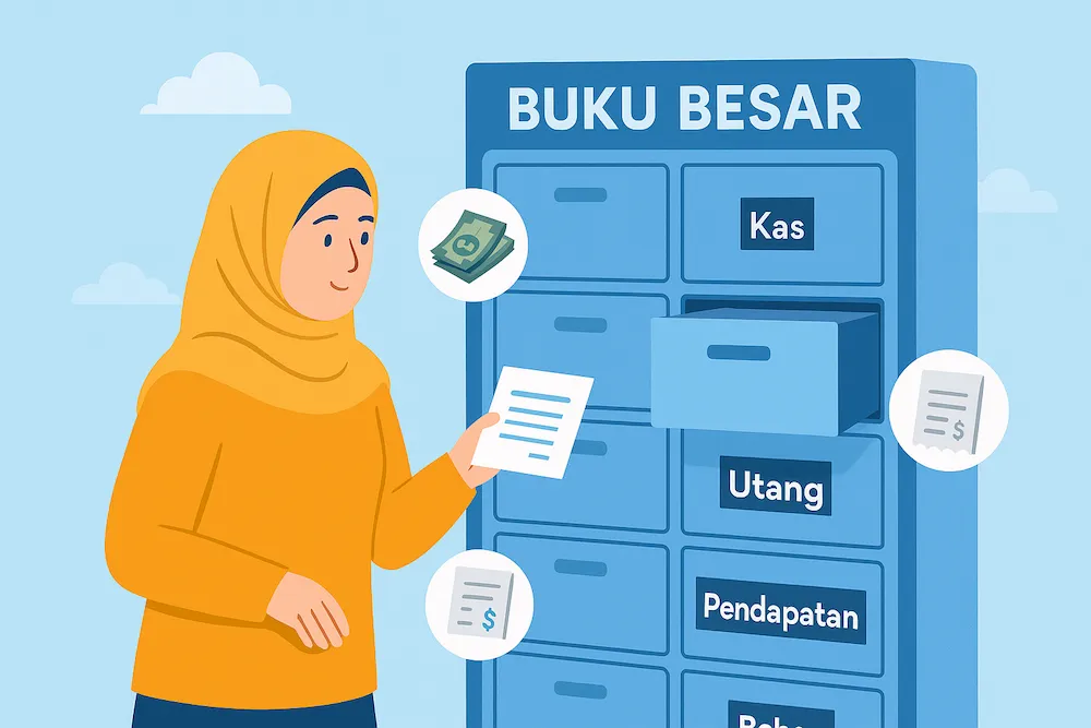 Buku Besar di Balik Laci-laci Keuangan yang Jarang Kita Lihat